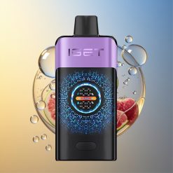 IGET ONE 12000 Puffs Trauben Eis Einweg Vape Großes Gebogenes Farbdisplay Deutschland Großhandel
