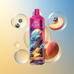 JNR Alien 10000 Puffs Pfirsich Blaubeere Süßigkeit LED Deutschland Großhandel