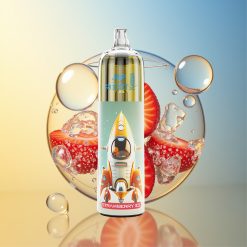 JNR Rocket-X 12400 Puffs Erdbeere Eis RGB Licht Deutschland Großhandel