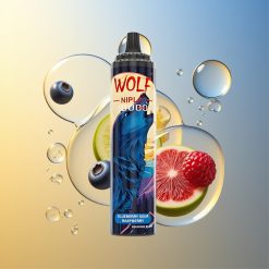 JNR Wolf Niplo 10000 Züge Blaubeere Saure Himbeere Typ-C Schnellladung Deutschland Großhandel