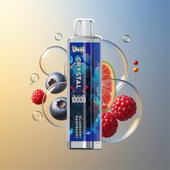 UWIN Crystal 10000 Puffs Blaubeere Himbeere RGB Deutschland Großhandel