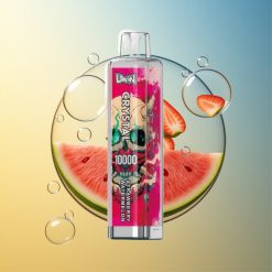 UWIN Crystal 10000 Puffs Erdbeer-Wassermelone RGB Licht Deutschland Großhandel