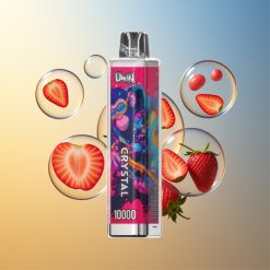 UWIN Crystal 10000 Puffs Erdbeere Cranberry Kirsche RGB Licht Deutschland Großhandel