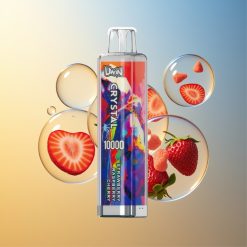 UWIN Crystal 10000 Puffs Erdbeere Himbeere Kirsche RGB Licht Deutschland Großhandel