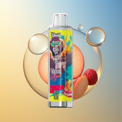 UWIN Crystal 10000 Puffs Pfirsich-Beere RGB Licht Deutschland Großhandel