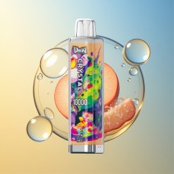 UWIN Crystal 10000 Puffs Pfirsich Eis RGB Deutschland Großhandel