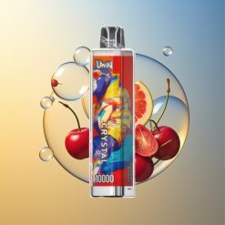 UWIN Crystal 10000 Züge Kirsch-Beere RGB Licht Deutschland Großhandel