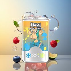 UWIN Crystal Twins 40000 Züge Blaubeere Himbeere Kirsche Eis Deutschland Großhandel