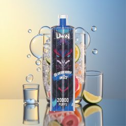 UWIN Shisha Hookah Crystal 20000 Züge Blaubeere Eis Mesh Coil Deutschland Großhandel