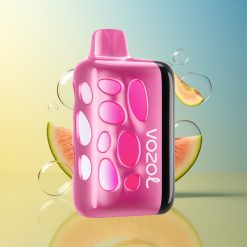 VOZOL RAVE 40000 Einweg Vape Erdbeer-Melone Pfirsich 270 Grad Lebendiges Leuchten Design Deutschland Großhandel